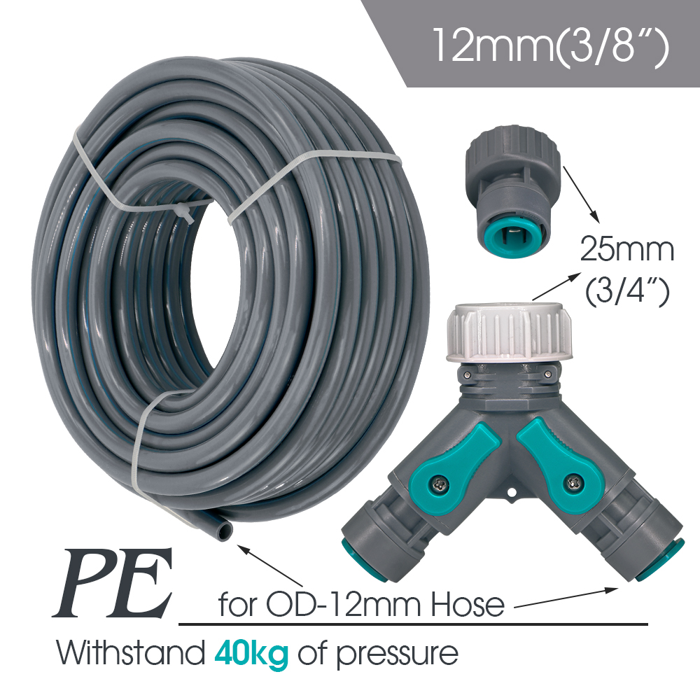Hage 20-50cm fleksible dyser tåkespray vanningssystem for potteplanter 17.5cm- stavs sprinkler automatisk kjøle- og vanningssett