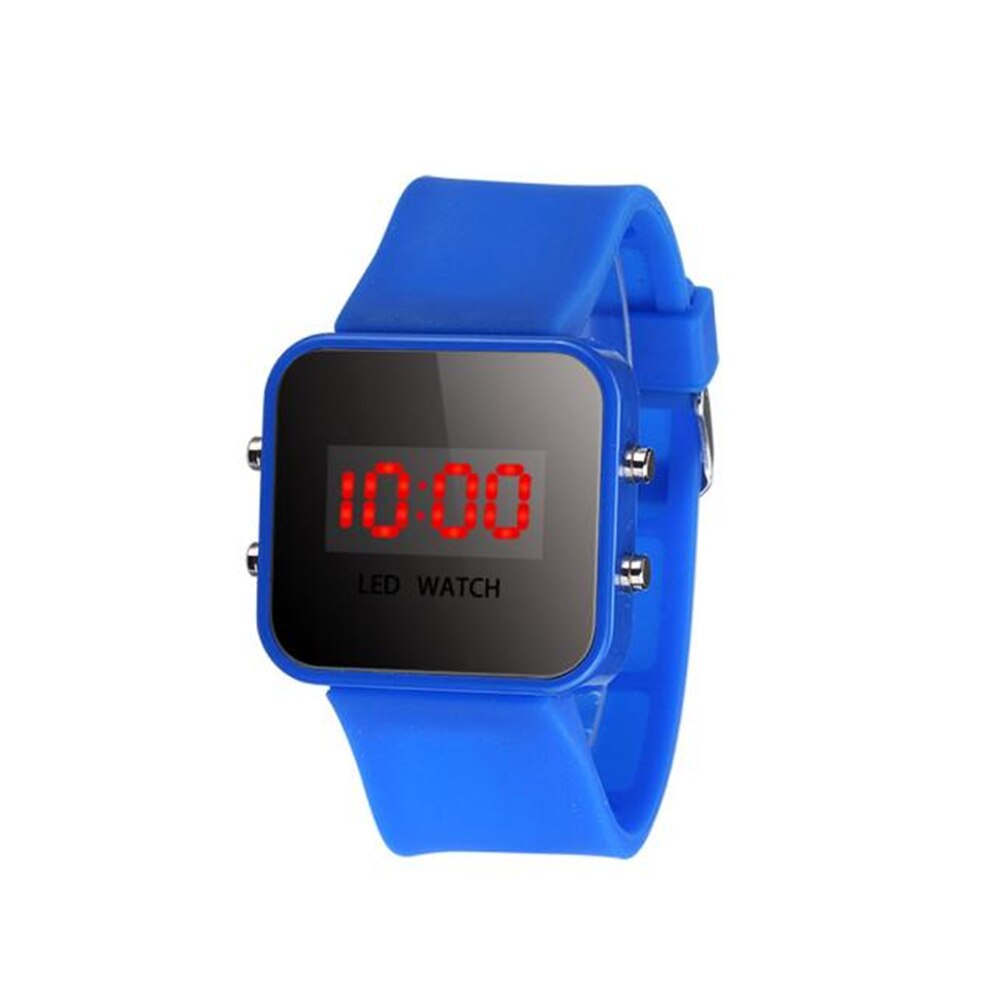 Children Kids Girl Boy Watch LED Screen Digital Silicone Strap Watch Sport Wrist Watch Wristwatch