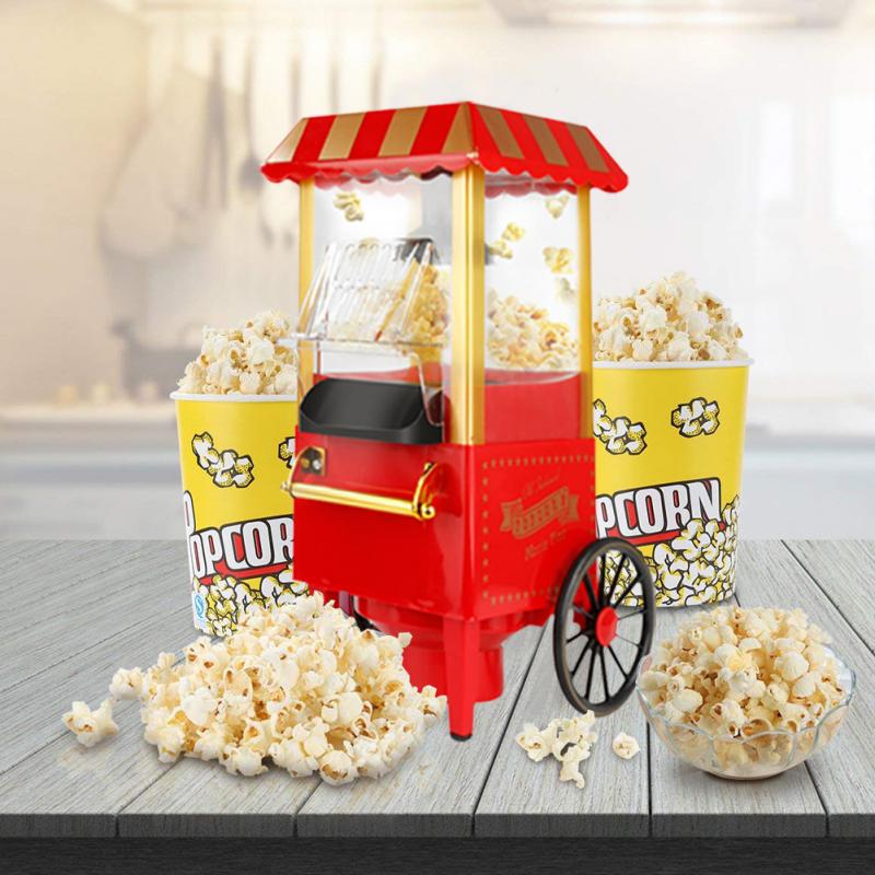 Máquina Eléctrica clásica para hacer palomitas de maíz calientes, Mini máquina automática para hacer palomitas de maíz, para niños, HWC, 220V