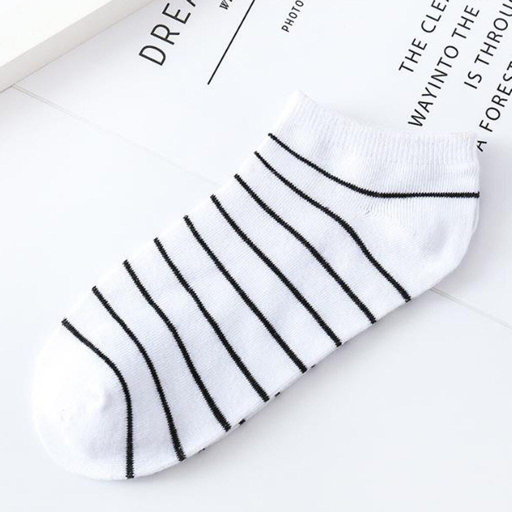 Women Stripe Short Socks Skateboard Colorful Ankel Sock Breathable Comfortable Casual Socks Harajuku #40