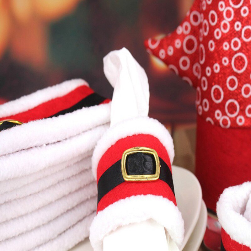 Kerst servetten met kerst teckel