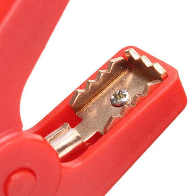 12V car starter jump battery clip connector emergency battery cable powe universal clip clip jumper start mobile power emer