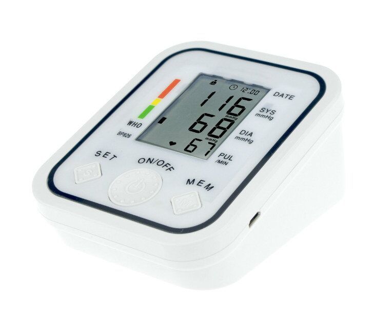 Home digtal Arm Blood Pressure Monitor BP for elderly Sphygmomanometer Pressure Meter Tonometer for Measuring Arterial Pressure