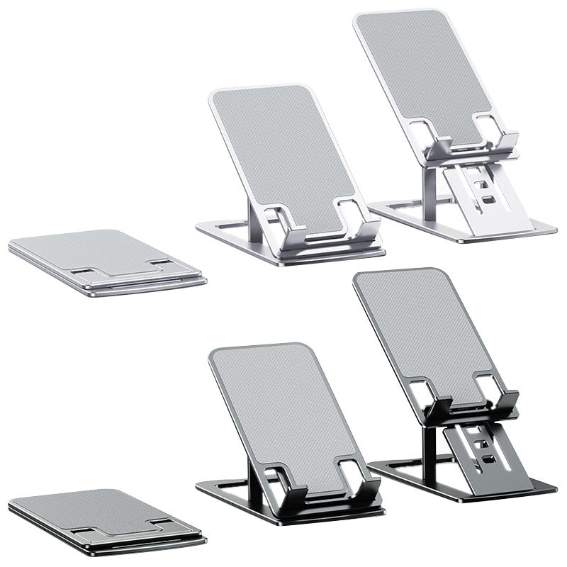 LH-0013 Mobiele Telefoon Houder, Draagbare Opvouwbare Aluminium Legering Licht En Dunne Lui Houder Geschikt Voor Telefoon