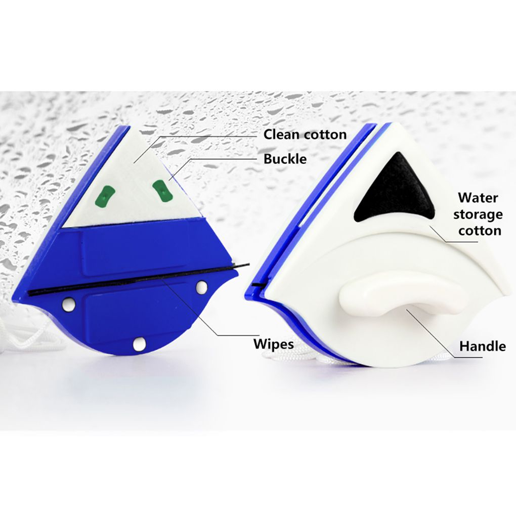 Double Sided Home Window Wiper Glass Cleaning Magnetic Brush Washer Window Glass Brush Cleaner Scrubber