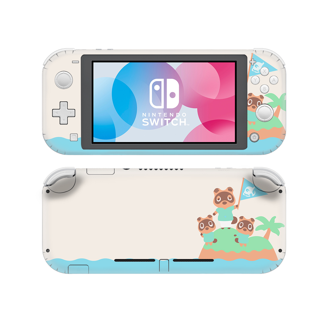 13 estilos de pegatina de piel de vinilo de estilo de Cruce de Animales para Nintendo Switch Lite NSL película protectora pegatina cubierta L1154: Style 3