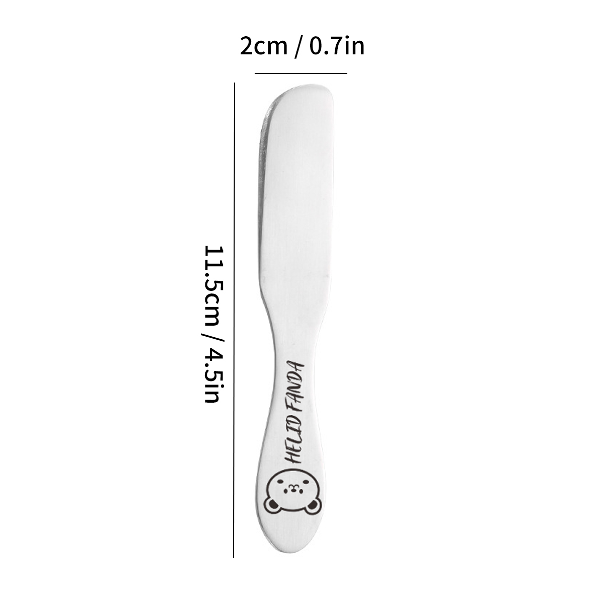 WORTHBUY 304 Edelstahl Geschirr einstellen für freundlicher Mini Eis Nachtisch Löffel Gabel Messer Küchen geschirr freundlicher besteck: Grün