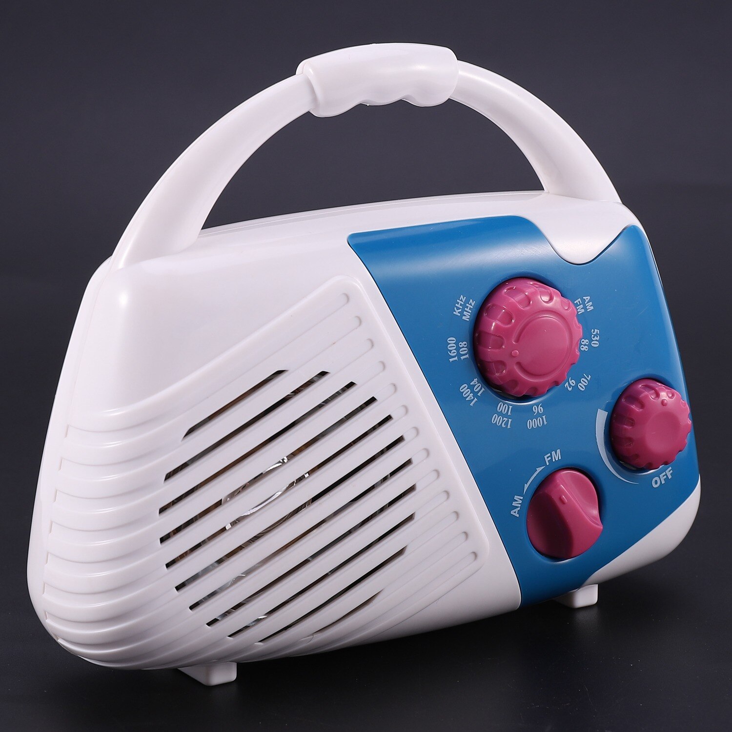 Waterproof AM FM Radio Shower Radio with Speaker for Bathroom