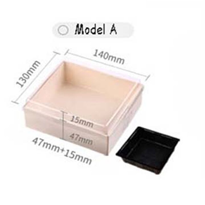 Disposable Wood Lunch Box Japanese Sushi Case Salad Wrapping Food Container Sashimi Tempura Foldable Wood Boxes Packing Tools: Model A