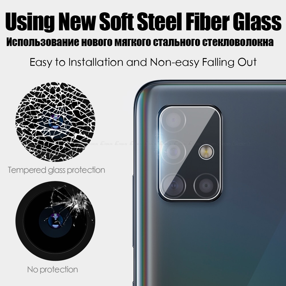 Back Camera Lens Protective For Samsung Galaxy A52 A51 A50 A50s 5G Clear Transparent Tempered Glass Rear Screen Protector Film