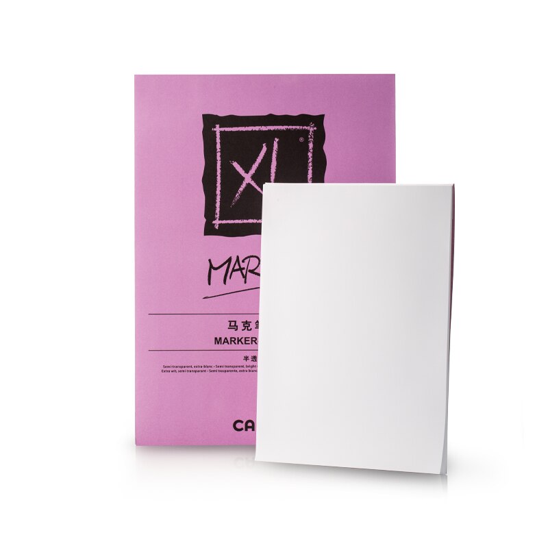 Canson Xl Marker Papers Pad 70gsm 50 Lakens Frankrijk A3 A4