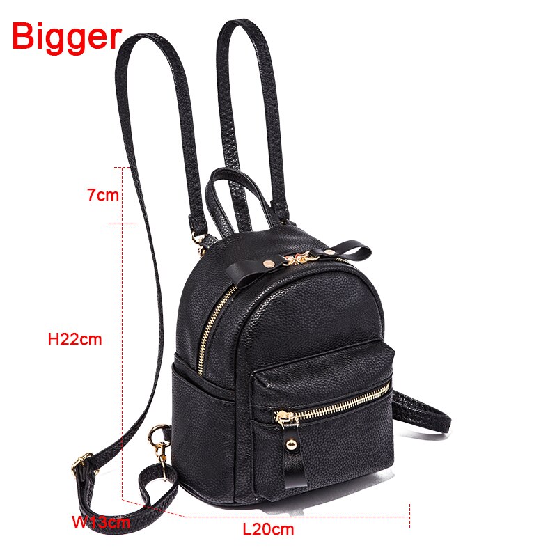 Rucksack Frauen Schulter Tasche Wasserdichte Nylon lässig Schule Tasche Daypacks Damen Kleine Rucksack Anti-Diebstahl Rucksack: größer