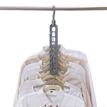 Multi-port Circle Clothes Hanger Clothes Drying Rack Multifunction Plastic Scarf Clothes Hangers Hangers Storage Racks