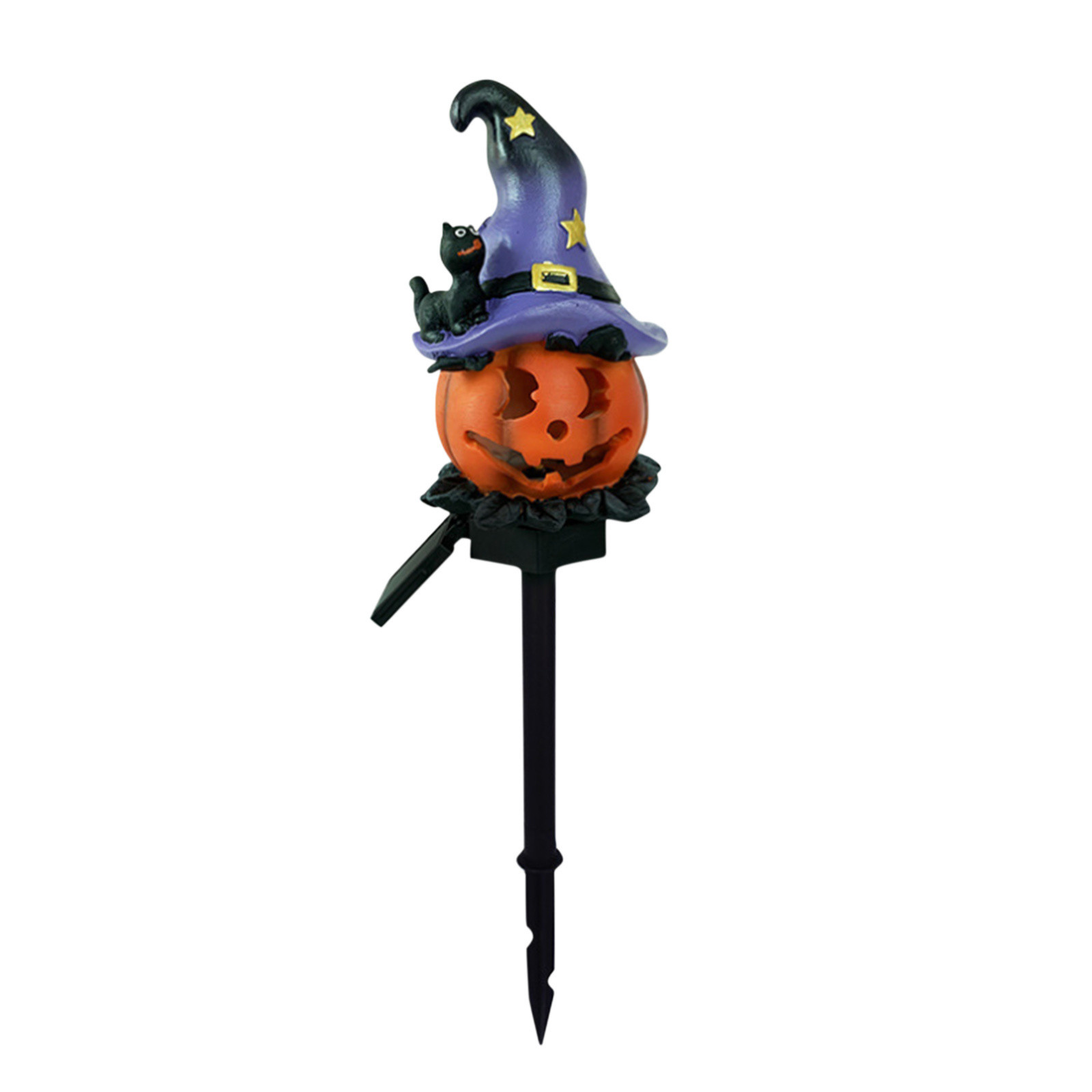 Halloween Solar Powered Pumpkins Outdoor Lights Atmosphere Layout Waterproof Courtyard Garden Scenery Decorative: MINT GREEN