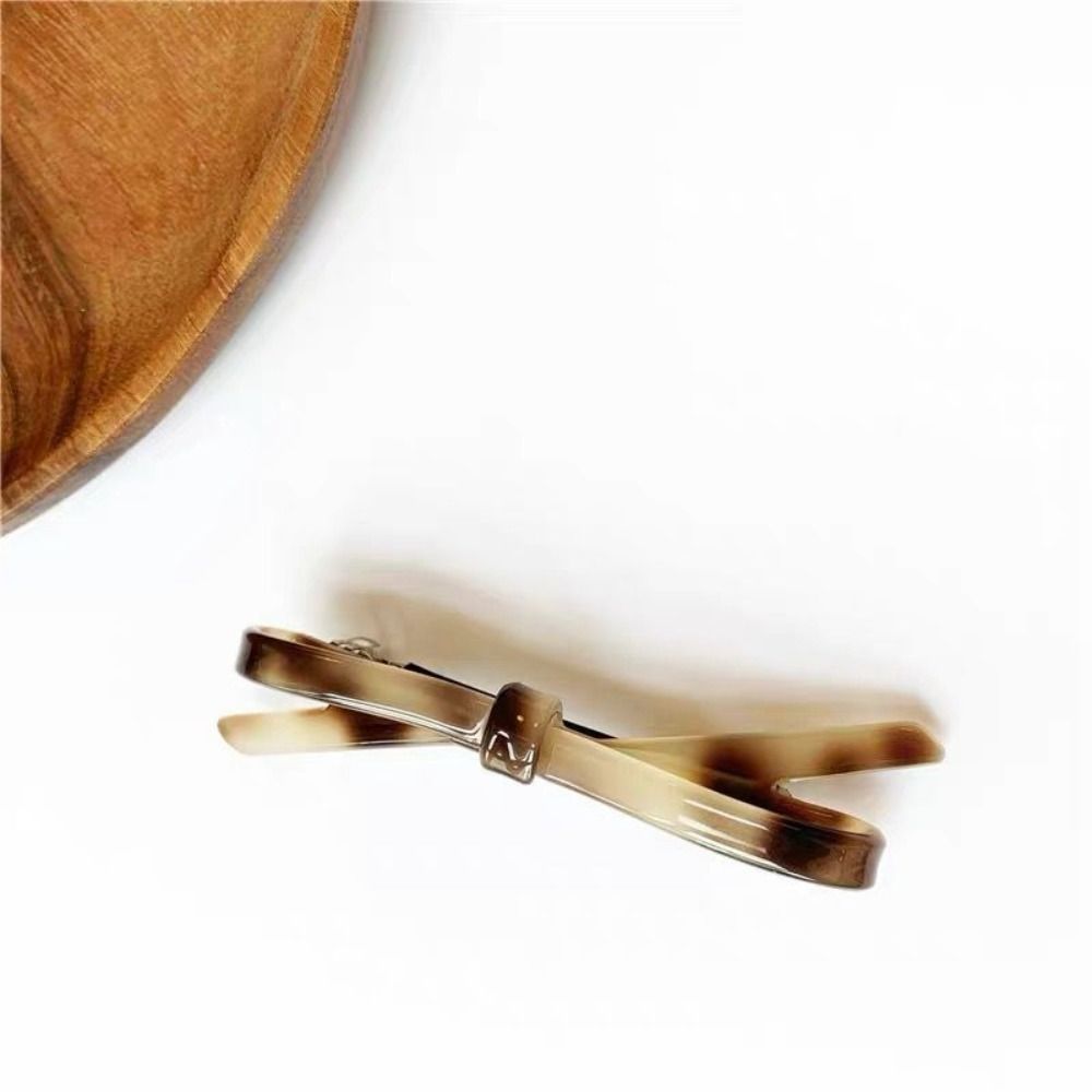 Koreanische Haarnadel Kopfschmuck Clip Seite Mädchen Wort Clip weibliche Online-Influencer Bogen zurück Kopf Pony oben Clip Kopfschmuck Haarnadeln: Rosa
