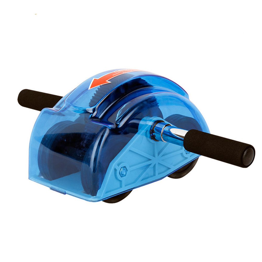 Wear Resistant Abdominal Wheel Training Sports Gym Body Building Home Ergonomic Four-wheeled Fitness Exercise Ab Roller Workout