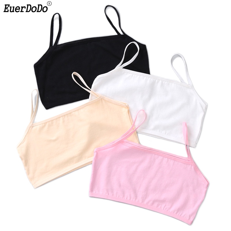 Børn undertøj model bomuldstoppe til piger tanktoppe teenage pige singlets 6-16 år børn camisole med en buste  of 50-80 cm