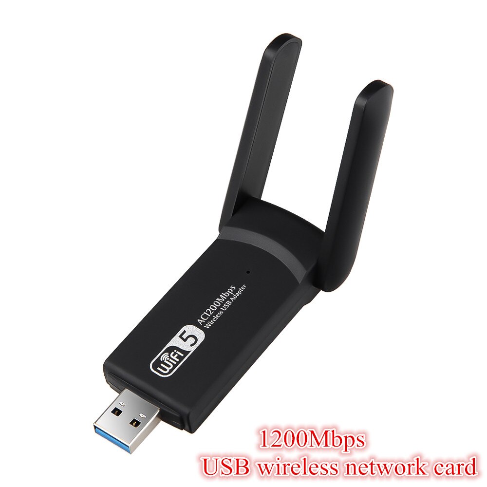 USB 3.0 1200Mbps Wifi Adapter Dual Band 5GHz 2.4Ghz 802.11AC RTL8812BU Wifi Antenna Dongle Network Card For Laptop Desktop
