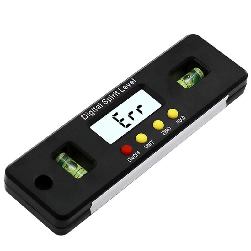 Magnetic Angle Finder Electronic Level Box Digital Level Horizontal Inclinometer Angle Ruler Measuring Tool 100mm 150mm