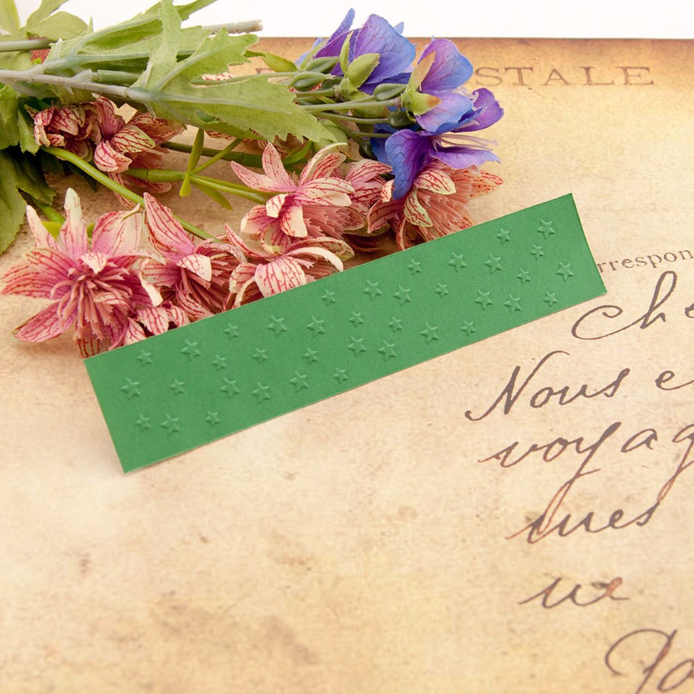 Embossed Plate For DIY Paper Cutting Dies Scrapbooking Plastic Embossing Folder Em208