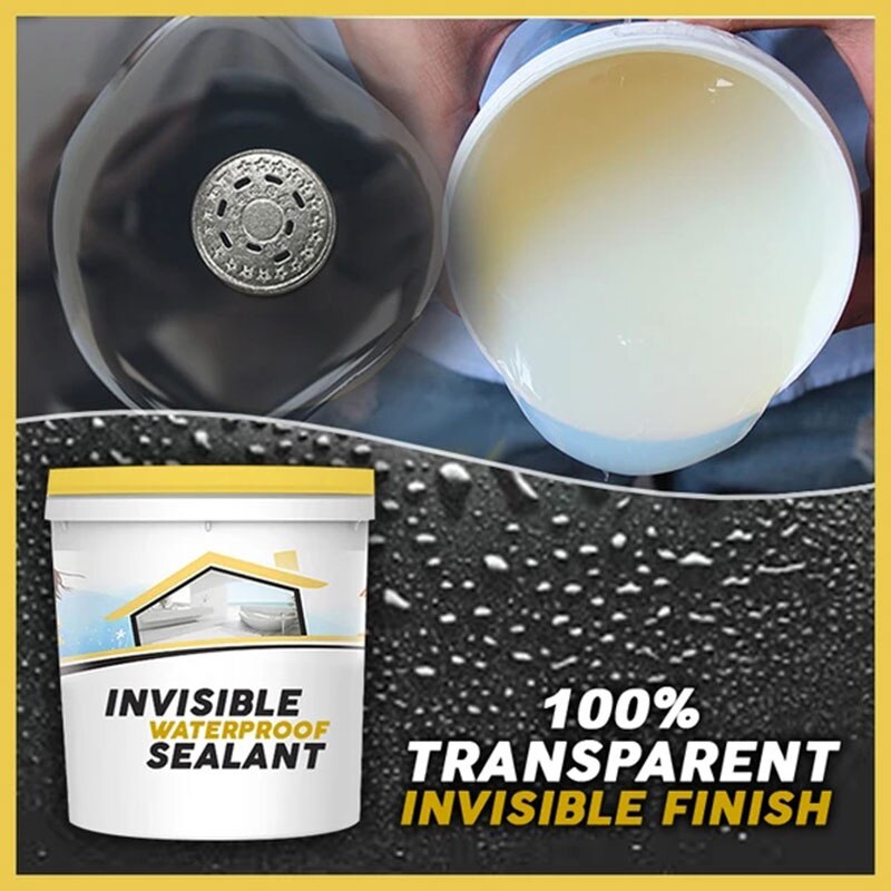 Mastic étanche Invisible colle d'étanchéité transparente pour céramique porcelaine bois plastique cuir 1.1/1.8/3.5 Oz