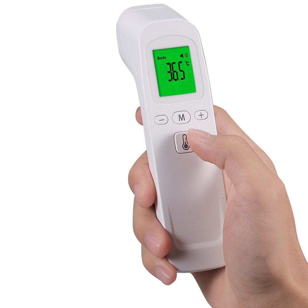 Non-Contact Forehead Thermometer Digital Handheld Infrared Thermometer Object Temperature Gauge High Precision ℃/℉ Switchable