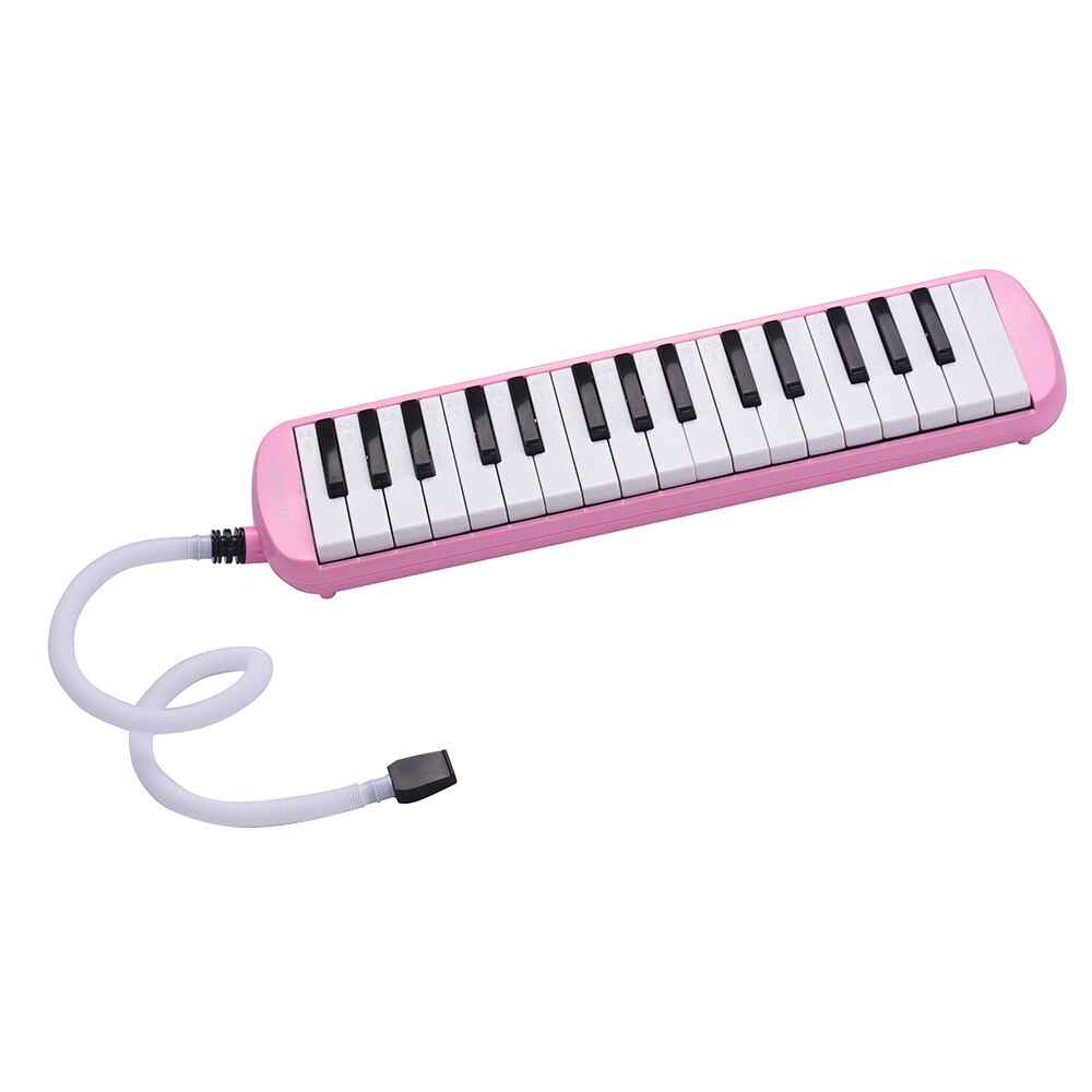 Ammoon Tastiera Stile pianoforte 32 Tasti Melodica Armonica a Bocca con il Boccaglio Panno di Pulizia trasportare Astuccio Regalo Musicale