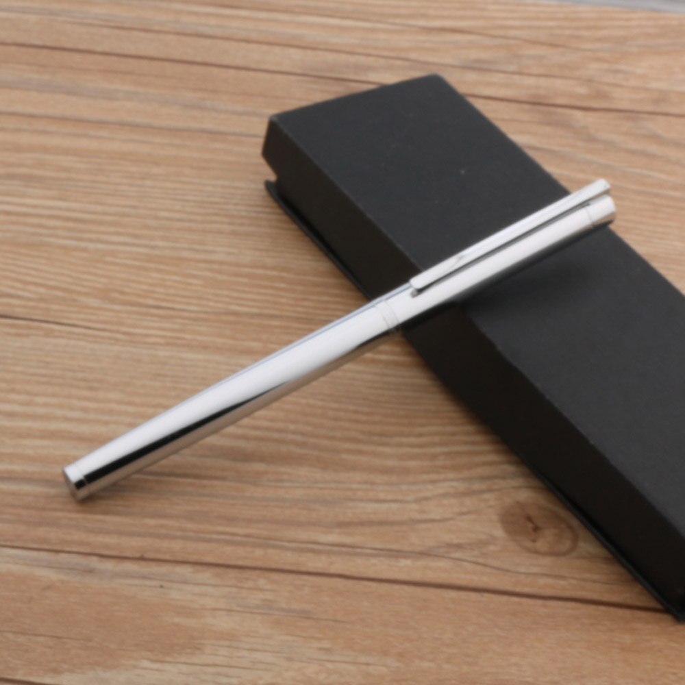 jinhao Silver 126 All steel pen piece Accounting student set Fountain Pen