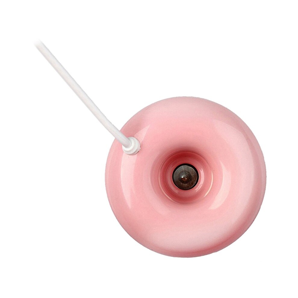 Donut luchtbevochtiger usb kantoor desktop mini luchtbevochtiger draagbare luchtreiniger: Roze