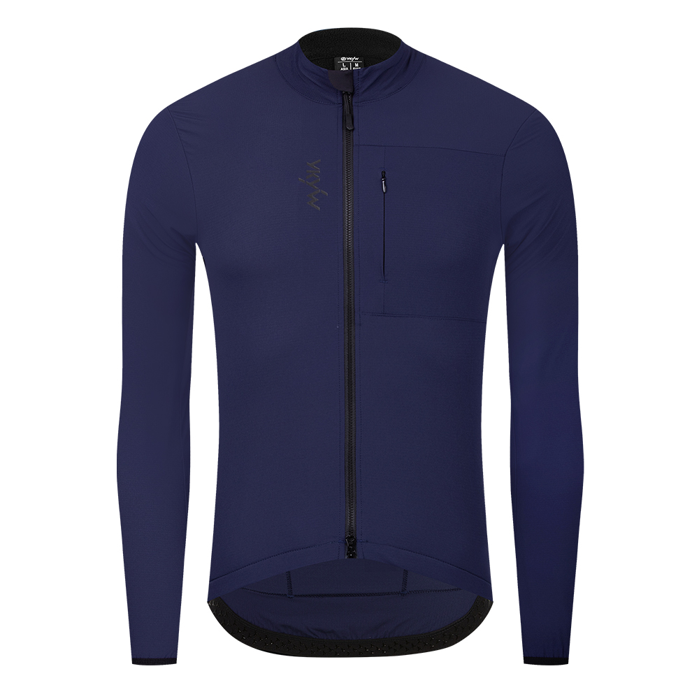 YKYWBIKE Men's Cycling Jacket 10-20°C Waterproof Windproof Bicycle Windbreaker Warmth Fleece Road Bike Jacket Cycling Clothing: XL / Brown