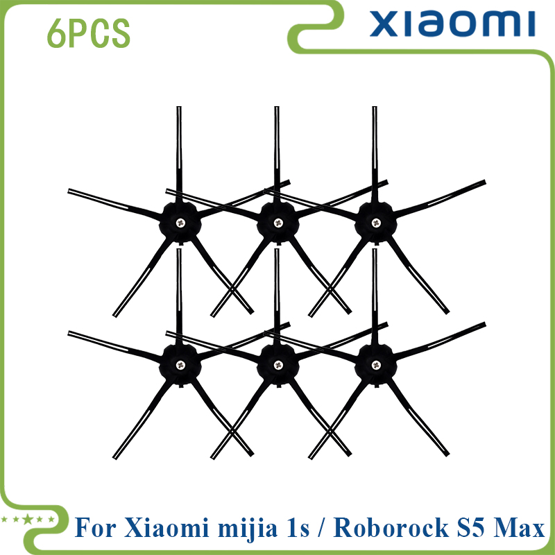 Fit For Xiaomi Mi Robot Vacuum Cleaner 1 / 1S SDJQR01RR SDJQR02RR Roborock E2 E3 E4 E5 S4 S4 Max S5 Main Side Brush Filter: green