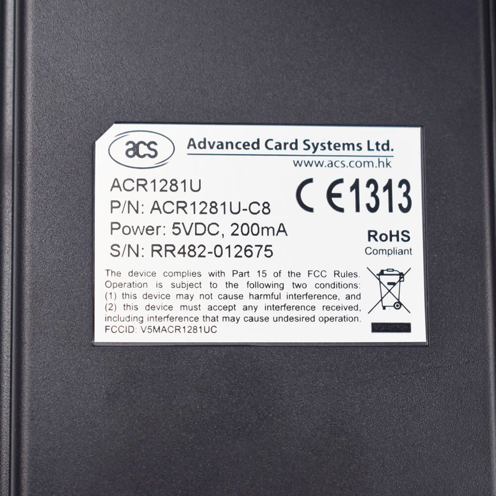 ACR120U Version améliorée ACR1281U-C8 USB lecteur RFID graveur + 2 cartes 1k S50