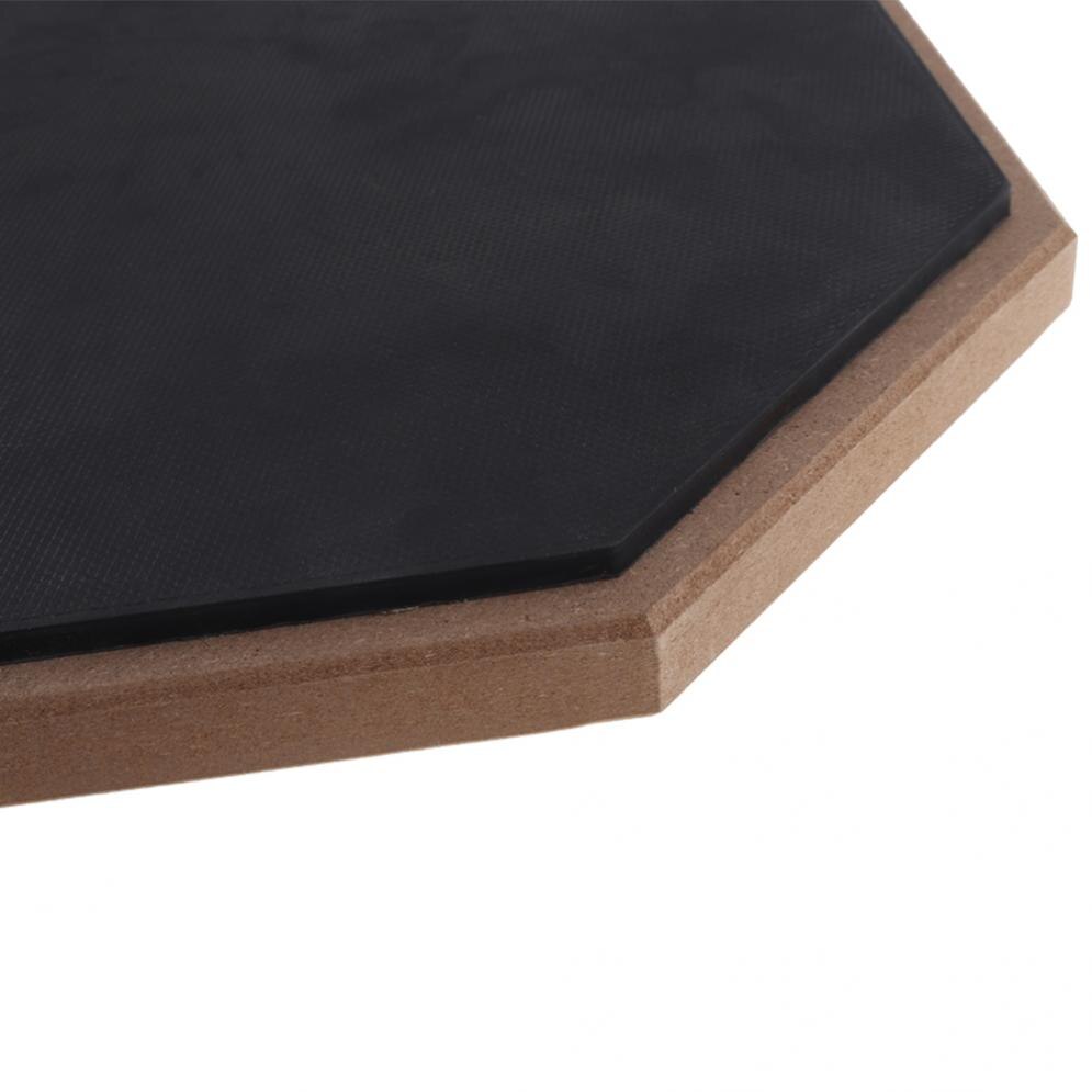 12 Inch Rubber Wooden Dumb Drum Practice Training Drum Pad with Stand / Stick Optional for Percussion Instruments Parts