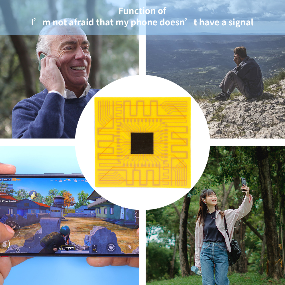 Mobile phone antenna signal booster universal signal enhancement sticker network signal sticker portable signal amplifier booster