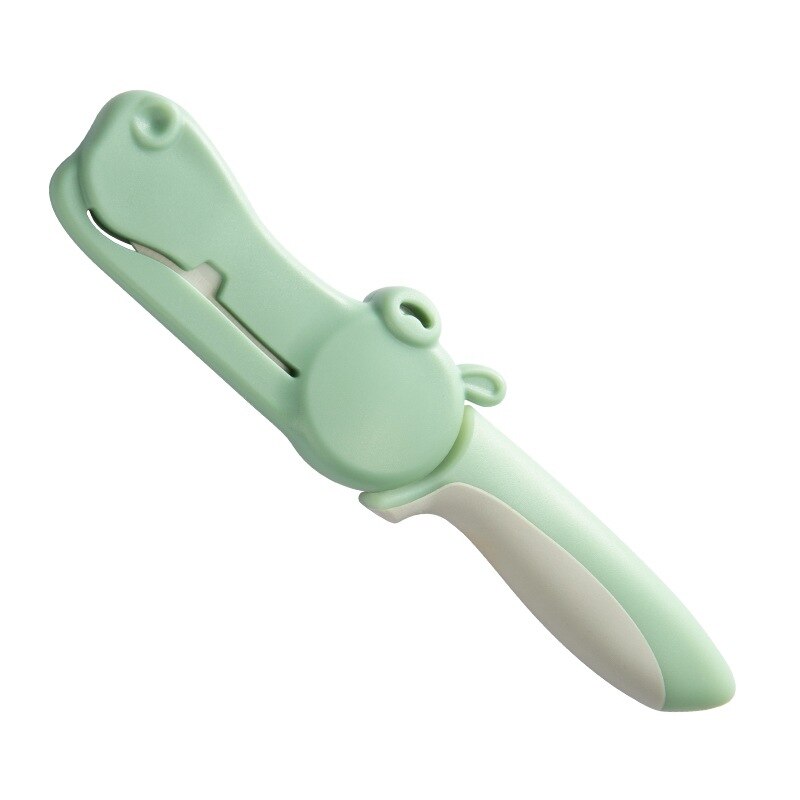 Ceramic Knives Kitchen knives Chef knife Cook Set peeler white zirconia blade Multi-color Handle: green