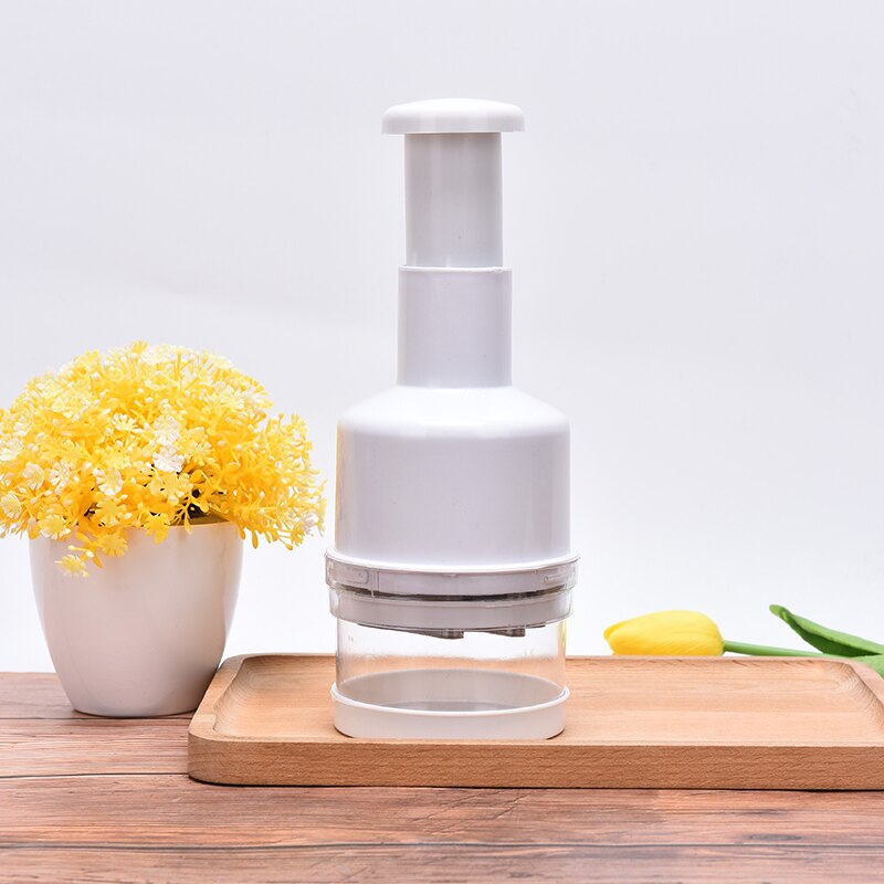 Home Kitchen Pressing Onion Garlic Vegetable Chopper Slicer Peeler Cutter