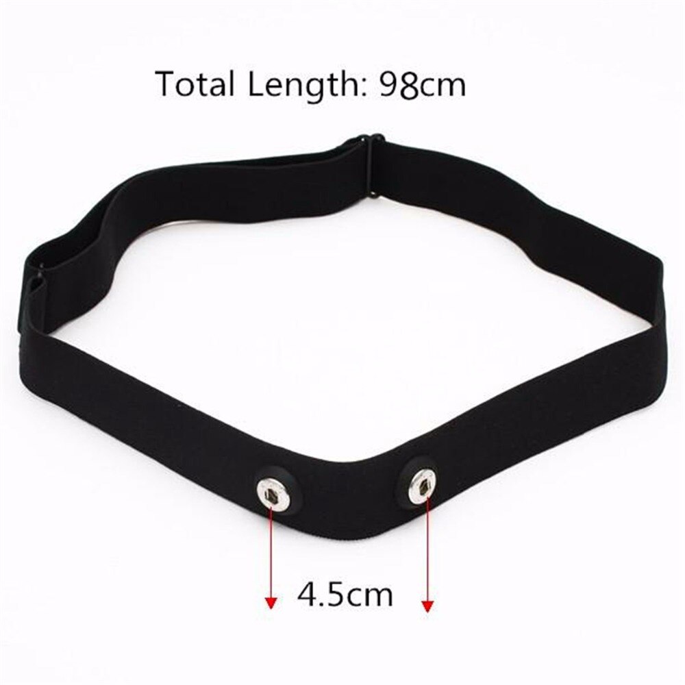 Chest Belt Strap Sports Wireless Heart Rate Monitor Heart Rate Monitor Elastic Chest Belt Strap for Polar Wahoo Garmin Body