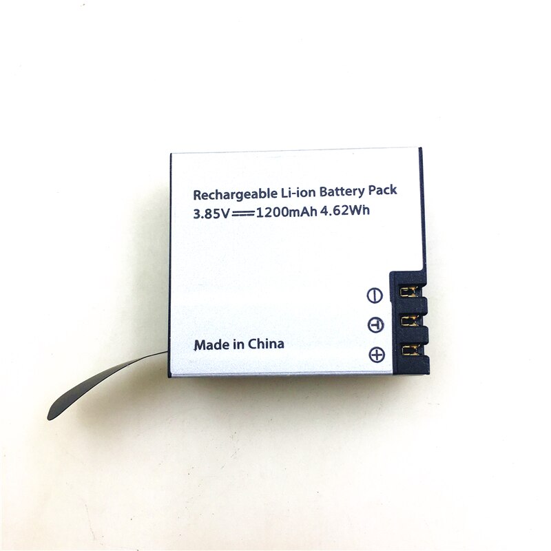 Hawkeye Firefly 8S 8SE 7SE 7S X XS Action Camera 3.85V 1200mAh Li-Po Replacement Battery With 2 in 1 Charger S009R