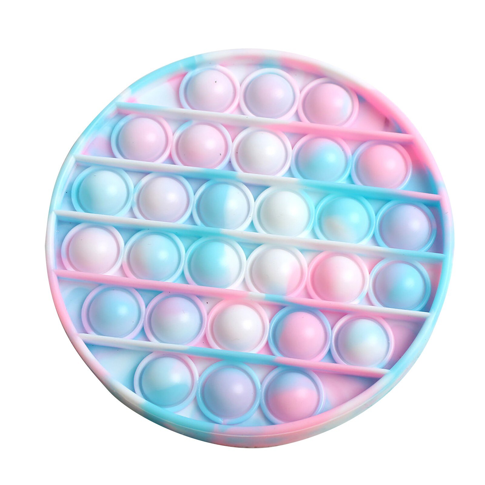 Push Pops Bubble Sensory Toy Autism Needs Squishy Stress Reliever Anxiety Anti-Stress POPIt Silicone Children Adult Desktop Game