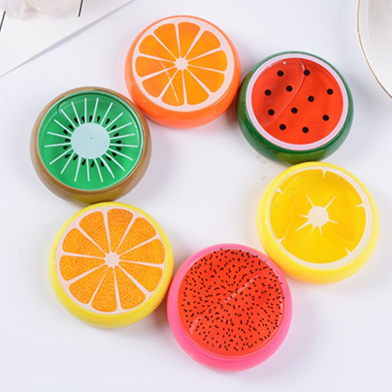 Fruit Magnetic Color polymer Clay slime Mud Kids transparent Crystal slime putty Intelligent Hand Gum toys Plasticine Playdough