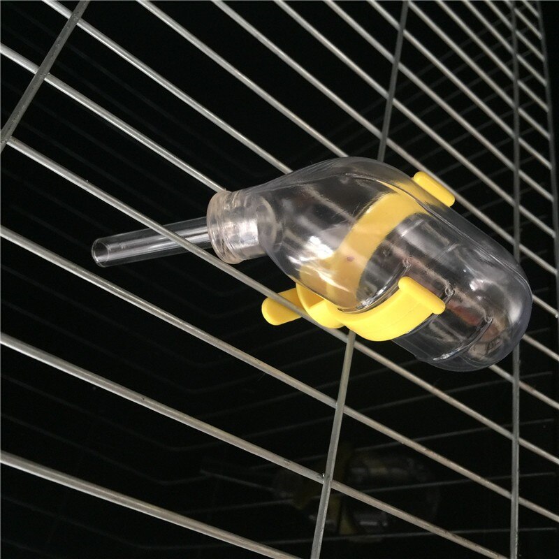 Bebedero para hámster, jaula para hámster, color verde, azul y rosa, aleatorio, jaula para animales pequeños, bebedero de agua para mascotas, 1 unidad