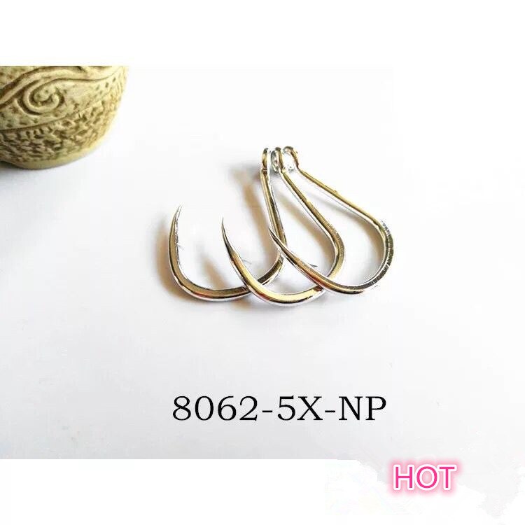 Funadaiko højkulstofstål fiskekrog fiskeri jigging krog fiske hjælpe kroge med modhager krog bulk krog 8062-5x kroge