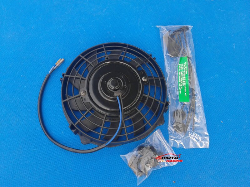 7"inch 12V Slim Radiator Cooling Thermo Fan & Mounting kit MGA/MGB GT 7 INCH