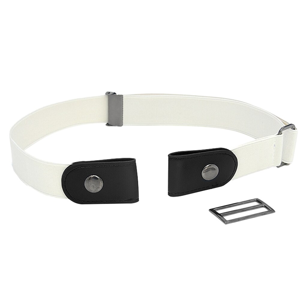 Kvinder og #39 ;s punk stil uden spænde bælte dame jeans kjole bælte slim sports elastik uden spænde bælte: Nr. .5