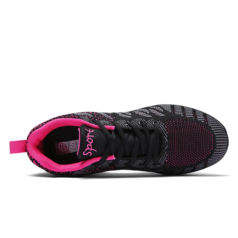 Zapatos de baile transpirables con amortiguación para mujer, zapatillas deportivas ligeras para baile moderno, zapatillas de entrenamiento para chica