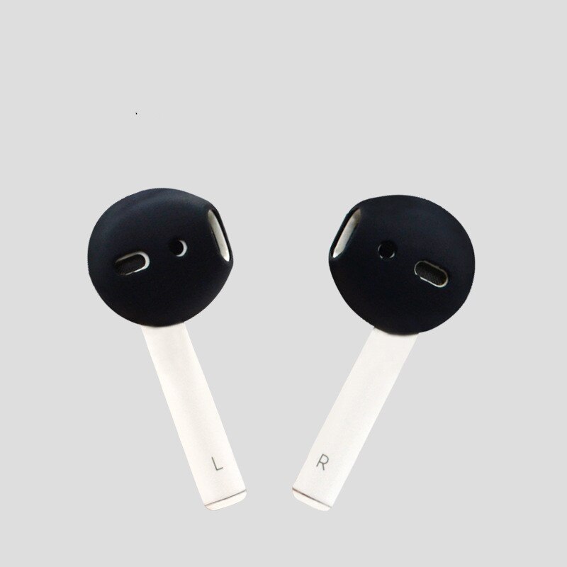 2pcs/Pair In-Ear Earbud for Airpods Wireless Bluetooth for iPhone 4S 5 6 7 Earphones Ear Pads Caps Cover Case Earpads Eartips