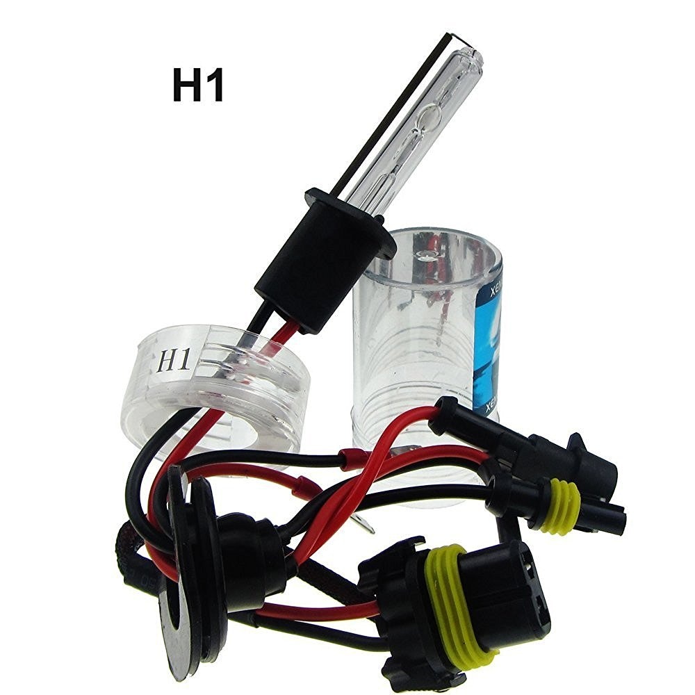 Ampoules au xénon HID H1, blanc pur de remplacement, 3000K-12000K 12V 55W, lampe antibrouillard pour phares de voiture, Source de lumière automobile
