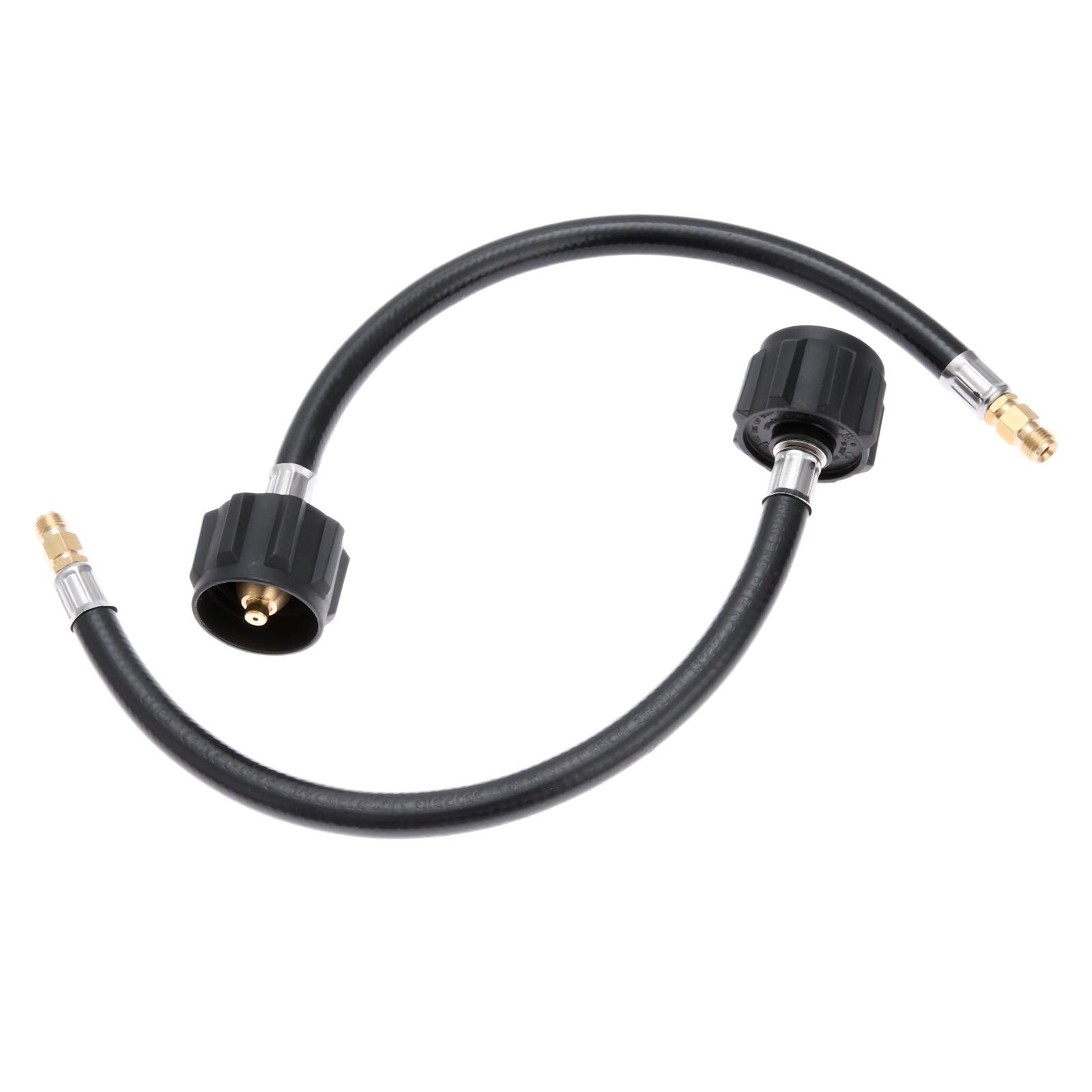 2pcs 12inch RV Pigtail Propane Hose Connector Acme X 1/4inch Male NPT- 1feet For BBQ, RV And Camping Needs