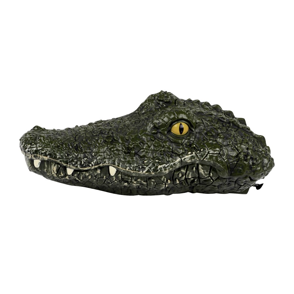 Remote Control Simulation Crocodile Boat Head Remote Control Boat Electric Lifelike Spoof Toy Novelty Toy For Boys