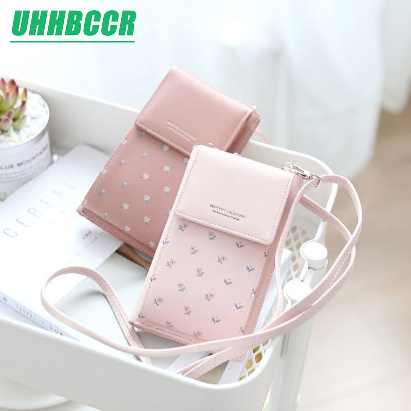 Women Casual Wallet Brand Cell Phone Wallet Big Card Holders Wallet Handbag Purse Clutch Messenger Shoulder Straps Bag